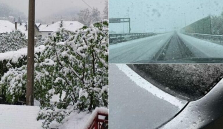 Bora mbulon rrugët dhe makinat në Bosnjë dhe Hercegovinë – krijon probleme në autostrada