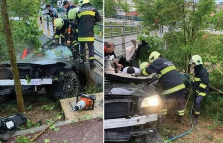 Makina bie në lumin Lana, në gjendje të rëndë 35-vjeçari në Tiranë